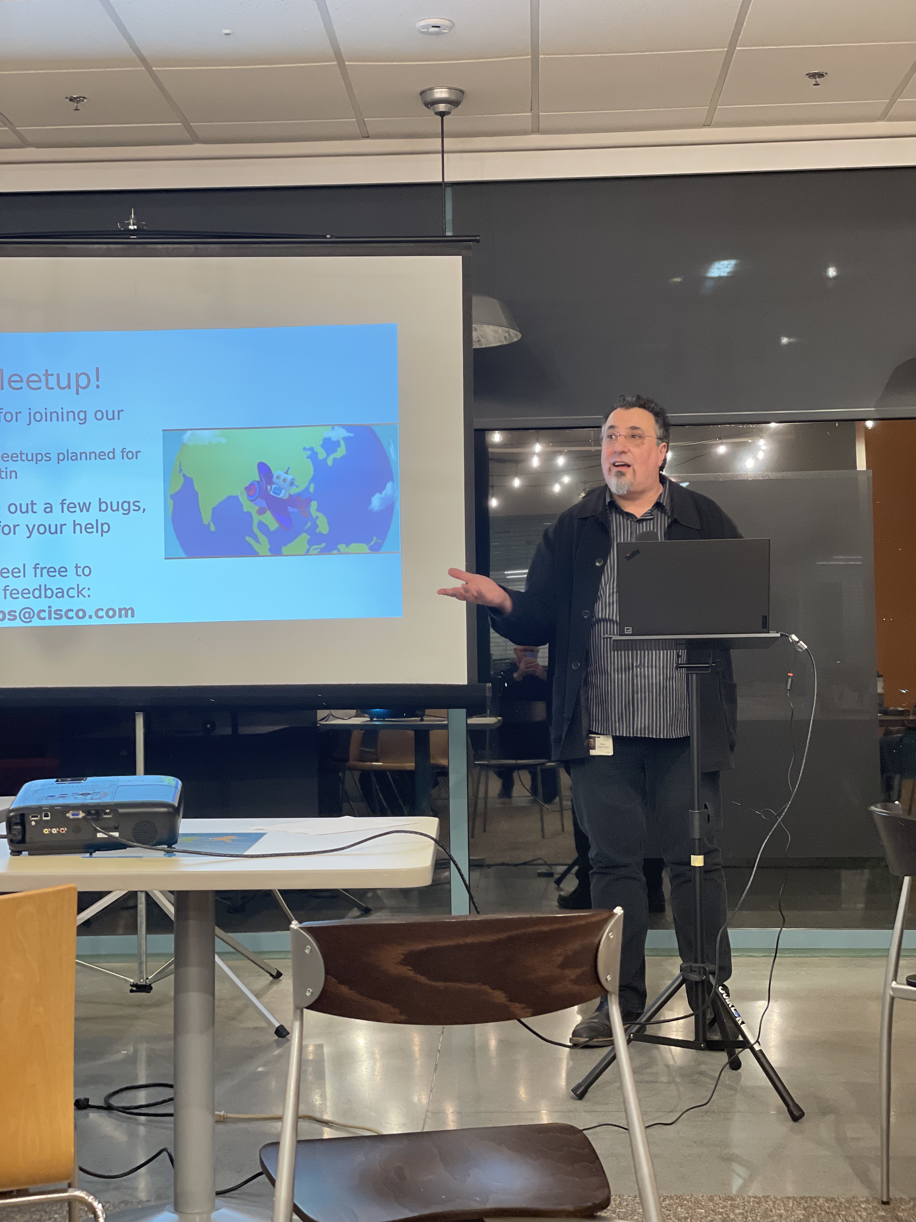 Paul at Meetup